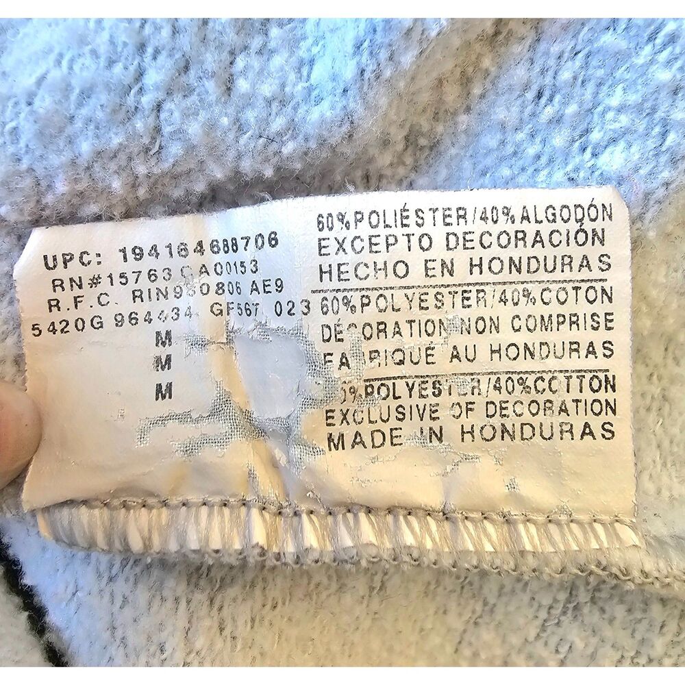 Champion Powerblend Gray Crewneck Sweatshirt Women’s Medium Athleisure - Picture 7 of 10